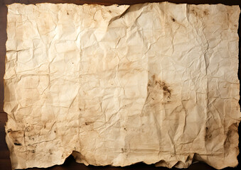 Abstract old craft crumpled paper texture