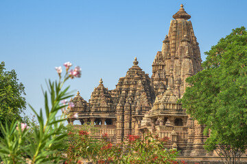 The Khajuraho Group of Monuments are a group of Hindu and Jain temples in Chhatarpur district, Madhya Pradesh, India. its an a UNESCO World Heritage Site.