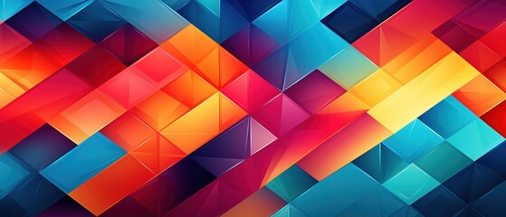 Geometric wallpaper design. Square and cube shapes. Abstract background design.