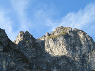 Berggipfel der Alpen