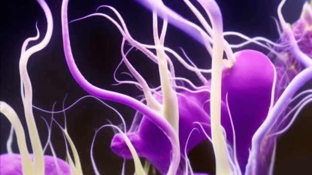 waving tentacles