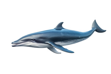 Sei Whale Chronicles: Tales from the Deep Ocean Odyssey isolated on transparent background