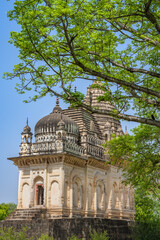 Obraz premium The Khajuraho Group of Monuments are a group of Hindu and Jain temples in Chhatarpur district, Madhya Pradesh, India. its an a UNESCO World Heritage Site.
