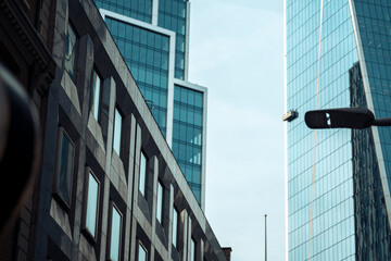 details of modern office building; architecture detail;