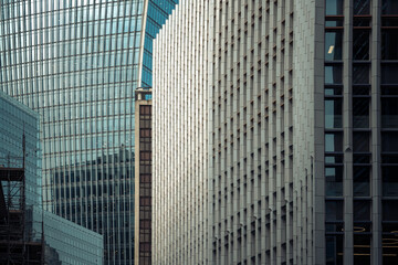 Fototapeta na wymiar details of modern office building; architecture detail;