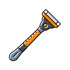 razor hygiene color icon vector. razor hygiene sign. isolated symbol illustration