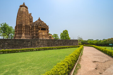 he Khajuraho Group of Monuments are a group of Hindu and Jain temples in Chhatarpur district, Madhya Pradesh, India. its an a UNESCO World Heritage Site.