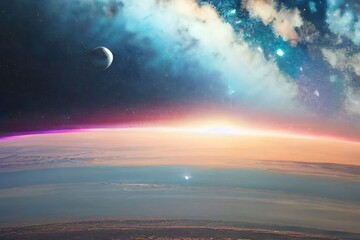 Fototapeta premium Space, stars desktop wallpaper screensaver