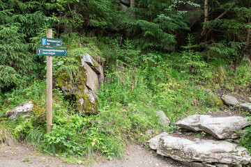 Monks steps Lofthus Norway hiking path