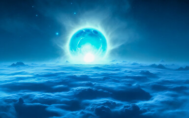 planet like the sun cold dwarf sky stars cold