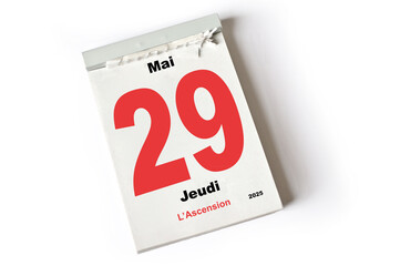 29.   Mai 2025  L'Ascension