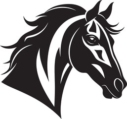 Gallop Glory Horse Logo Design Vector Dynamic Equus Iconic Horse Emblem