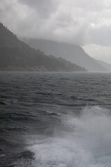 Fototapeta premium Fjord in Norway near Eidfjord