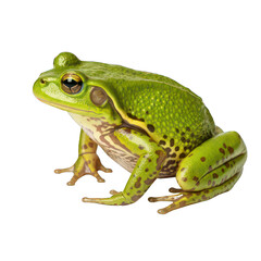 Green frog - obrazy, fototapety, plakaty