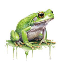 Obraz premium Green frog