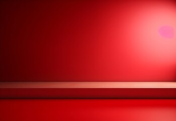 red background with frame