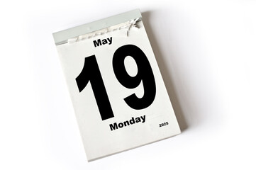19 .  May 2025