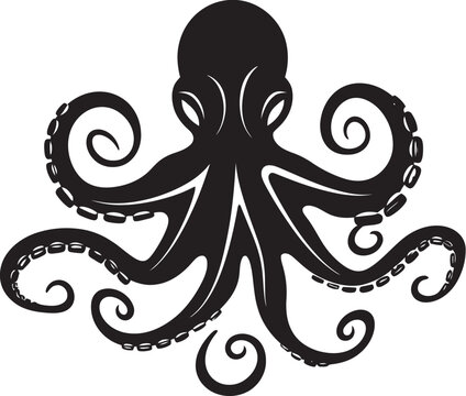 Kraken Creations Octopus Logo Vector Deep Sea Majesty Emblematic Design