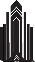 Metro Matrix: Realty Emblematic Icon Elite Estates: Logo Vector Real Estate