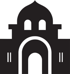 Architectural Affinity: Real Estate Vector Cityscape Charm: Realty Logo Design