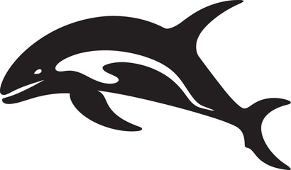 Seafaring Serenity Whale Logo Design Oceanic Opus Emblematic Whale Icon
