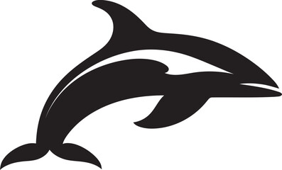 Sublime Surge Whale Logo Design Azure Anthem Emblematic Whale Icon