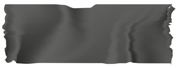 tear tape black sticker