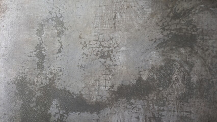 Weathered grey concrete wall with rough texture. Damaged cement wall.