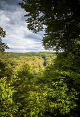 Overlook at Cuyahoga Valley National Park in Ohio