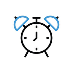 Alarm Clock Icon vector stock illustration
