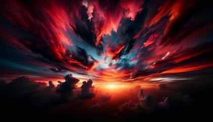  Digital art of sky