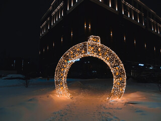 bridge at night