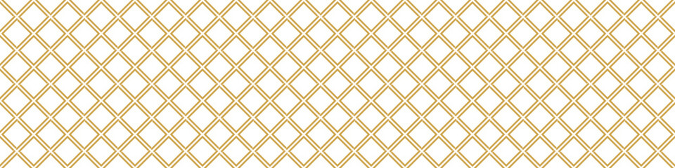 Seamless gold pattern on a white background. Golden weave. Illustration for backgrounds, banners, advertising and creative design