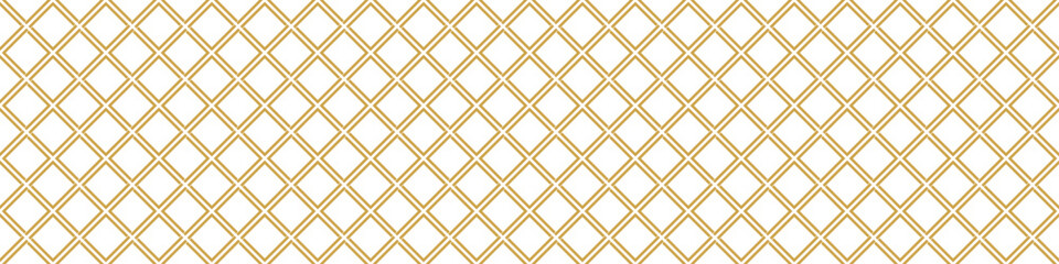 Seamless gold pattern on a white background. Golden weave. Illustration for backgrounds, banners, advertising and creative design