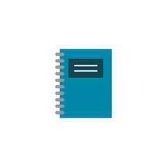 Address book icon isolated on transparent background