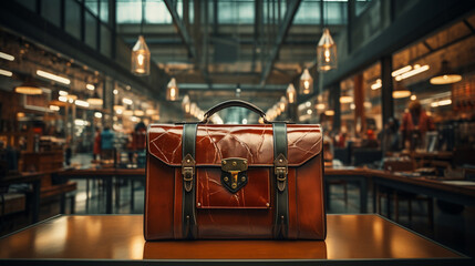 Fototapeta na wymiar Modern briefcase.