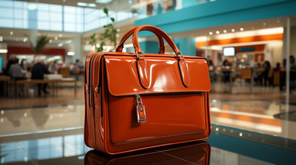 Modern briefcase.