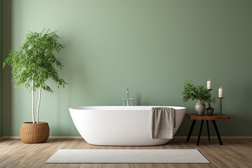 Fototapeta premium modern bathroom interior