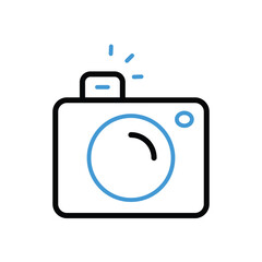 Camera Icon vector stock illustration