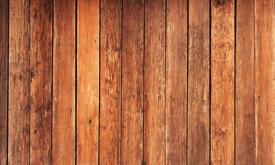 Wooden Wall Texture with Planks, Rustic Wooden Background