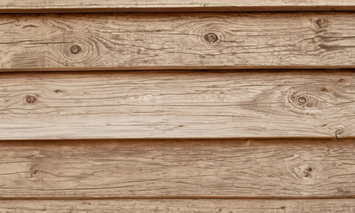 Wooden Wall Texture with Planks, Rustic Wooden Background