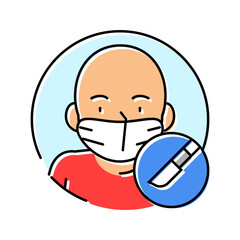 pediatric surgery color icon vector. pediatric surgery sign. isolated symbol illustration