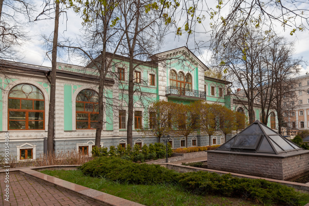 Wall mural Morozov estate in Podsosensky Lane in Moscow, Russia