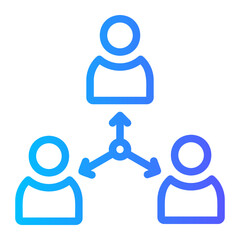 third party gradient icon