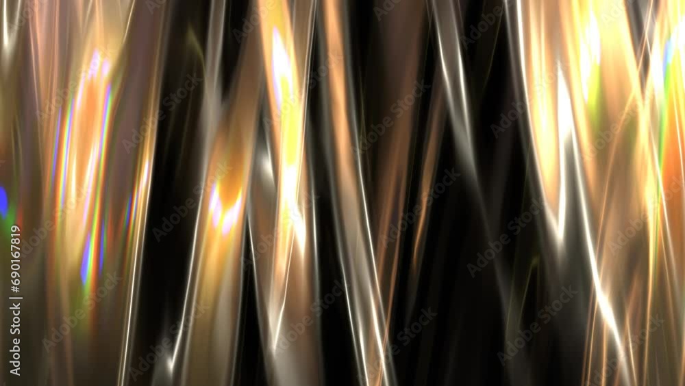Poster abstract glowing background with light lines animation