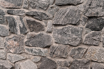 natural stone background of different sizes and shapes.