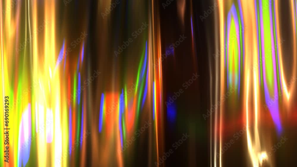 Poster abstract glowing background with light lines animation