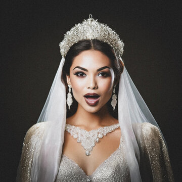 Portrait of a bride