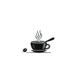 coffee cup,coffee bean vector