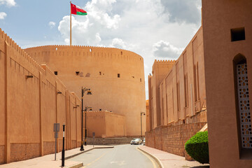 Nizwa fort - most popular fort in the Sultanate of Oman